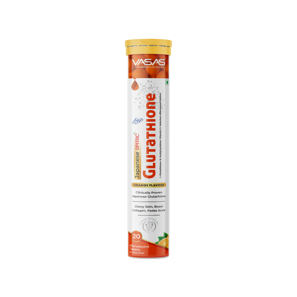 GLUTATHIONE EFFERVESCENT TABLETS (ORANGE)